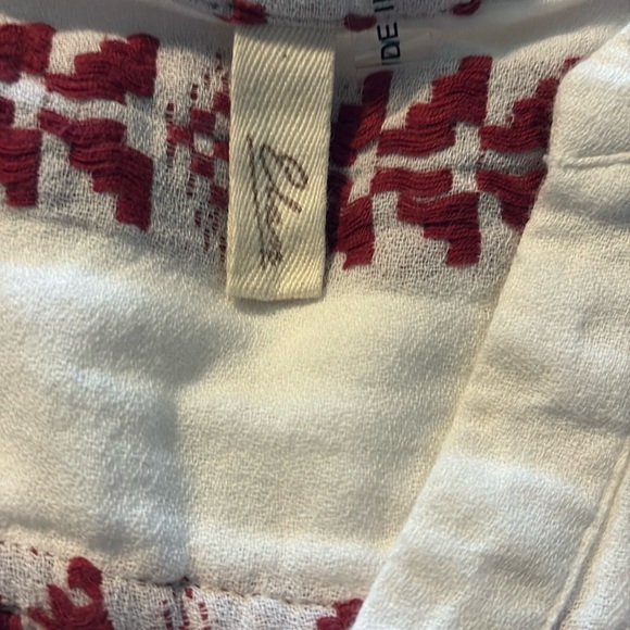 Elan Grecian Boho Embroidered Tunic Dress - Picture 7 of 7